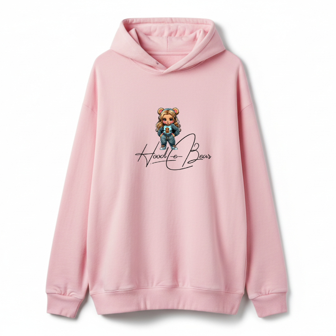 Pink Cursive Hoodie
